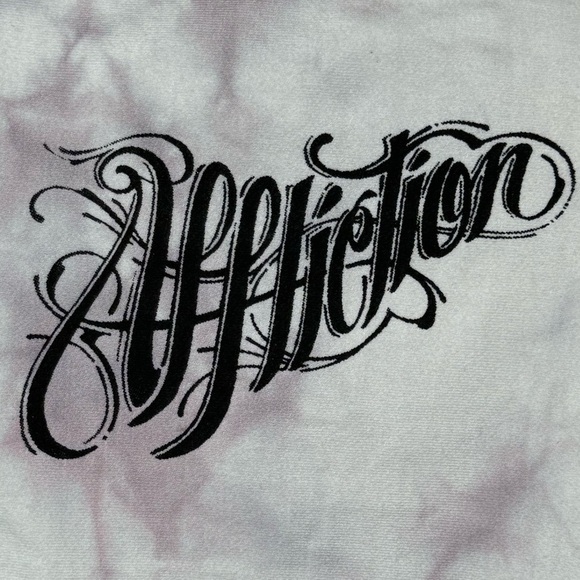 Affliction Women’s Crop Top Tie-Dye Sweatshirt -Size: Large -NWT - Picture 12 of 14